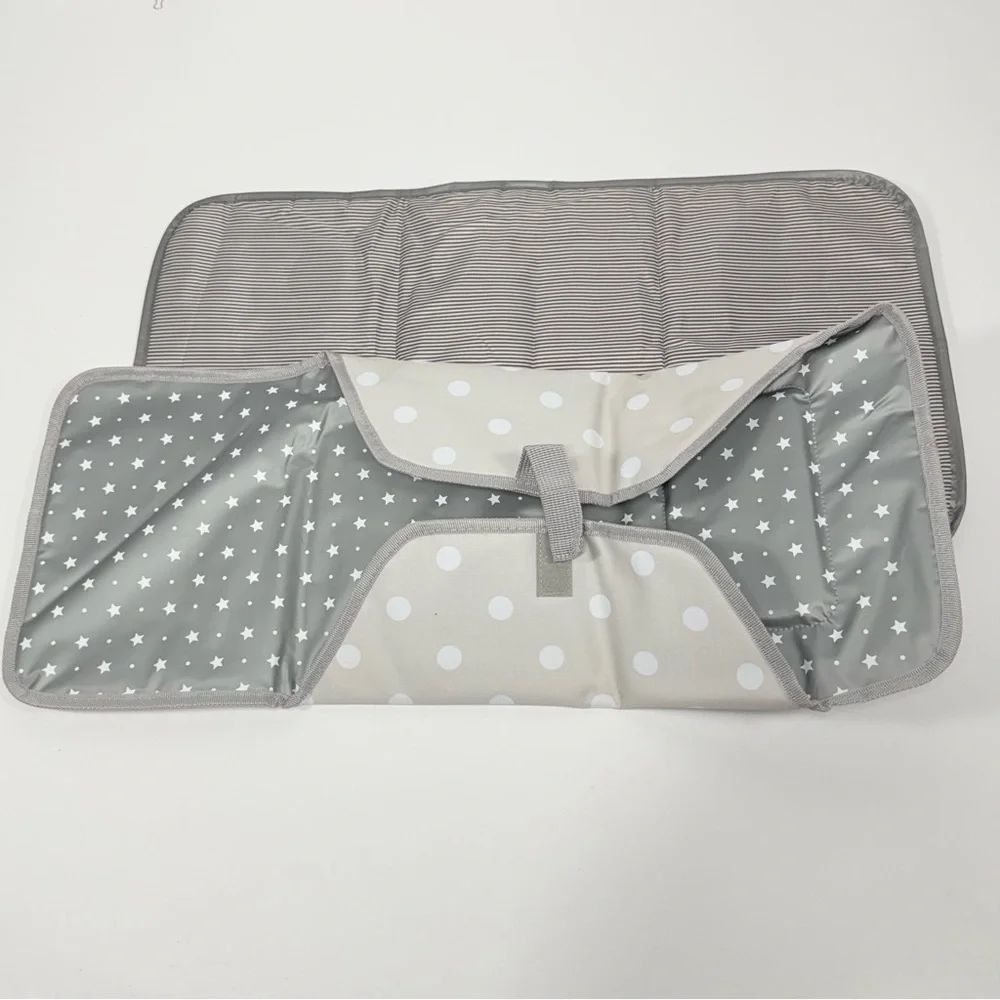 Portable Travel Baby Changing Pad Kimusium Polka Dot Stripe Bundle OS